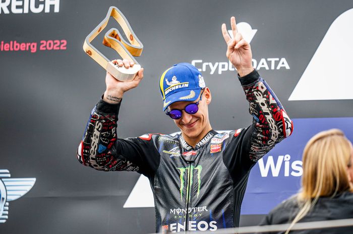 Finish kedua di MotoGP Austria 2022, Yamaha menilai Fabio Quartararo masih yang terbaik saat ini