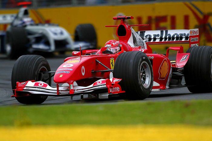 Michael Schumacher dan Ferrari F2004