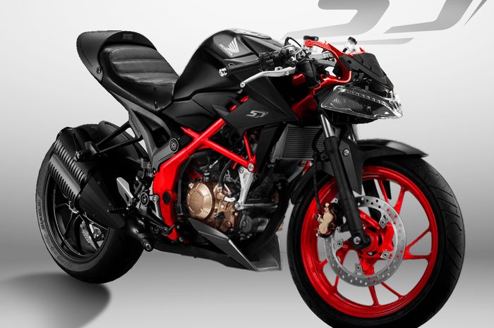 New Honda CB150R StreetFire, Buntut Pendek, Kaki Satu Bergaya Ducati