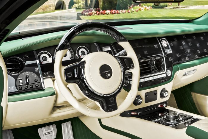 Tampilan kabin Rolls-Royce Wraith garapan Mansory