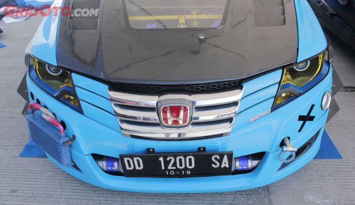 Fascia Modifikasi Honda City dari Makassar