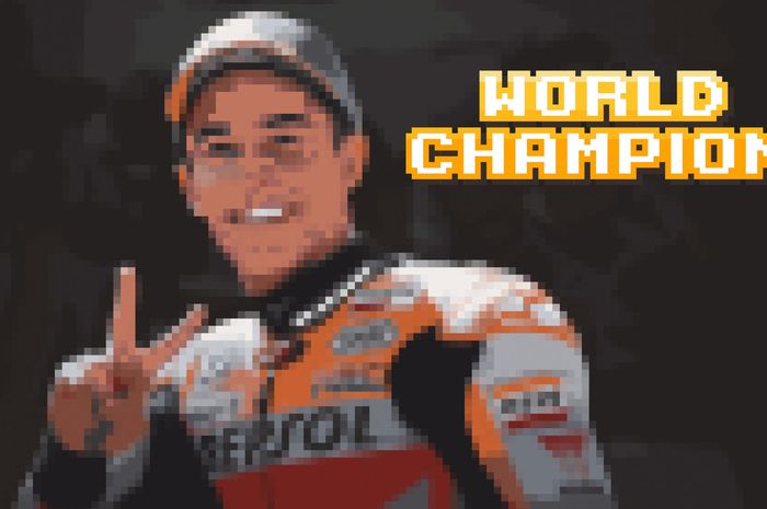 Marc Marquez kuci gelar juara dunia MotoGP 2018