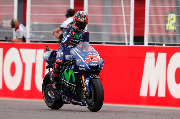 Maverick Vinales memenangkan MotoGP Argentina 2017