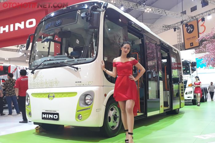 Hino Bus Poncho EV tampil perdana di GIIAS 2018