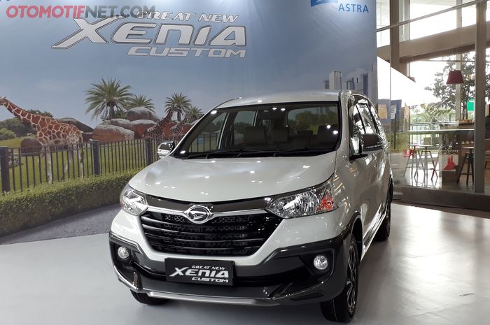 Varian terbaru xenia dari Daihatsu, 'Xenia Custom'