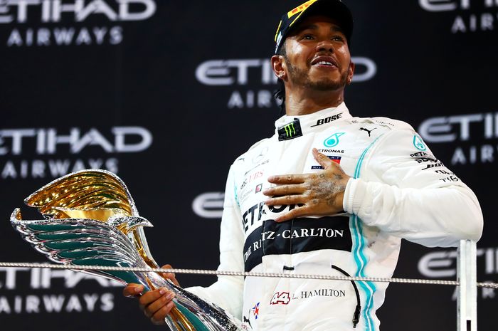 Lewis Hamilton mampu samakan rekor Ayrton Senna di F1 Abu Dhabi 2019