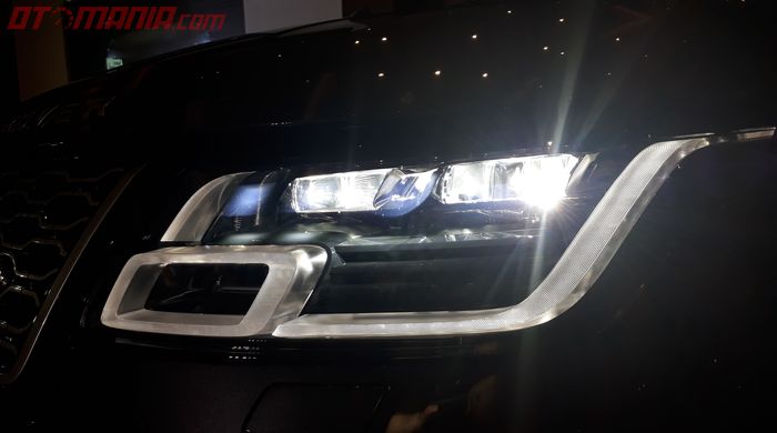 Range Rover sudah sematkan matrix LED di headlamp barunya
