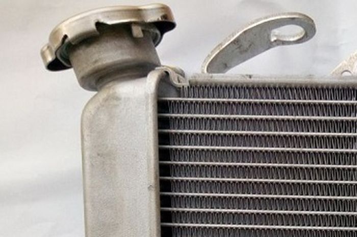 Selalu cek kondisi karet tutup radiator biar mesin enggak overheat.