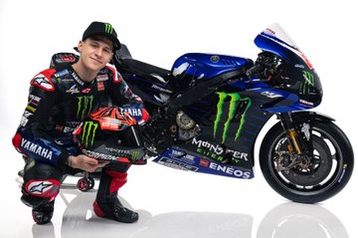 Fabio Quartararo sudah berseragam Monster Energy Yamaha MotoGP