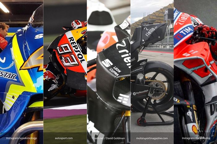 Beberapa ubahan unik di motor MotoGP musim 2017