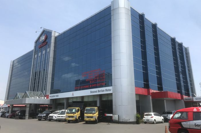 Dealer Mitsubishi Bosowa Berlian Motor terletak di jalan Urip Sumoharjo, Kota Makassar