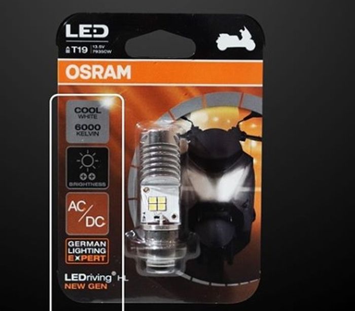 Osram T19 LED New Generation bisa kelistrikan AC dan DC