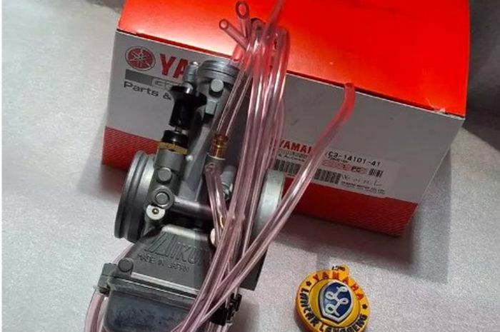 Karburator Yamaha YZ125 menggunakan Mikuni TMX38