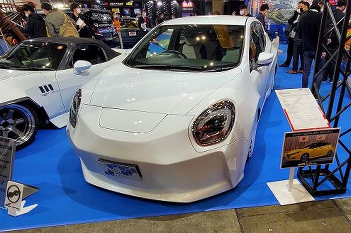 Modifikasi Nissan Leaf NGR Concept di Tokyo Auto Salon 2022