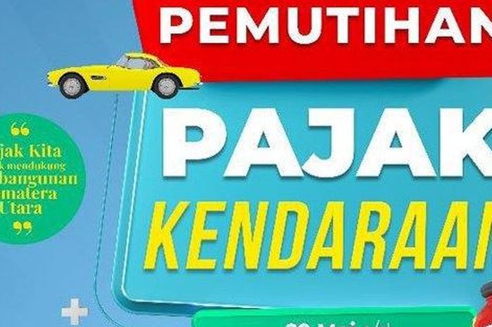 Flyer pemutihan pajak kendaraan