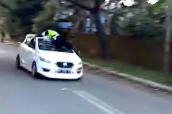 Anggota TNI tabrak Polantas di Gowa, Sulawesi Selatan