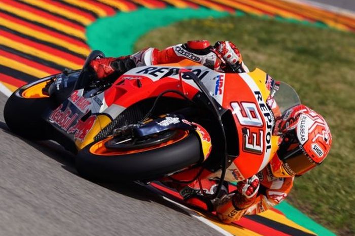 Marc Marquez memang pantas dijuluki Si Raja Sachsenring