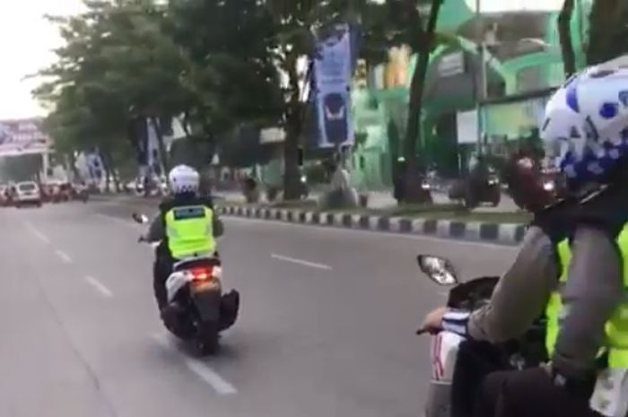 Yamaha NMAX digunakan tim pengurai kemacetan kota Medan, Sumut