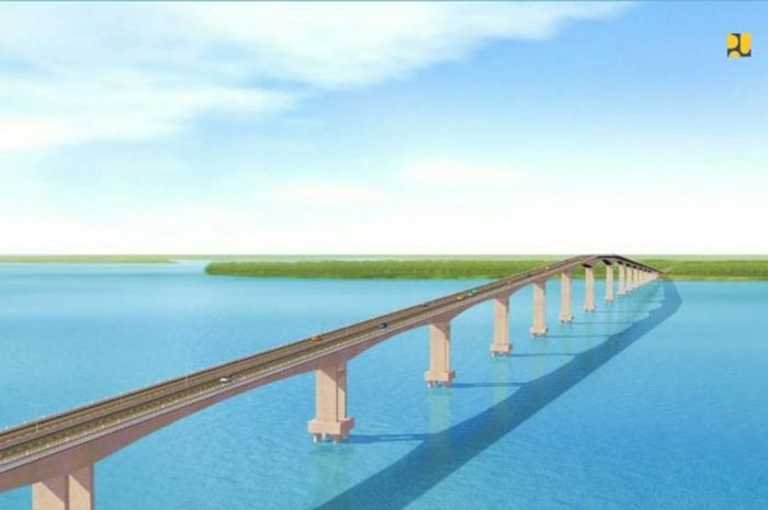 Ilustrasi jembatan Batam-Bintan