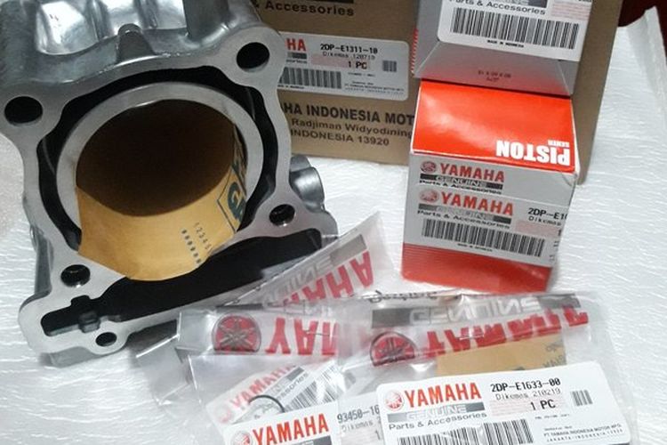 Pasang Blok  Dan Piston Yamaha Aerox  Top Speed Lexi  Tembus 