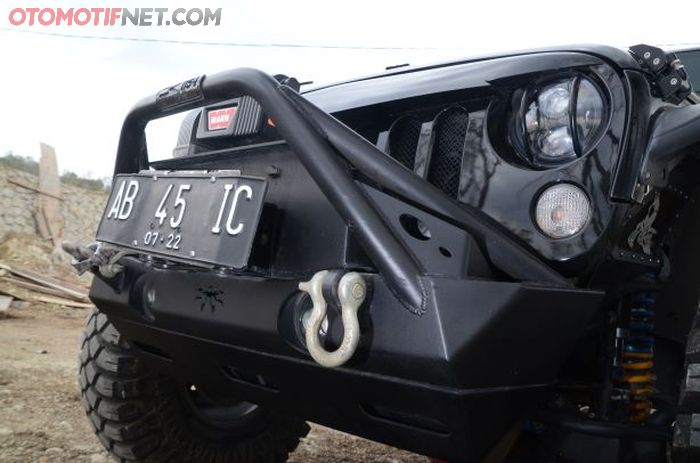 Bumper buatan lokal, desain dan kualitasnya tidak kalah dari bumper merek terkenal