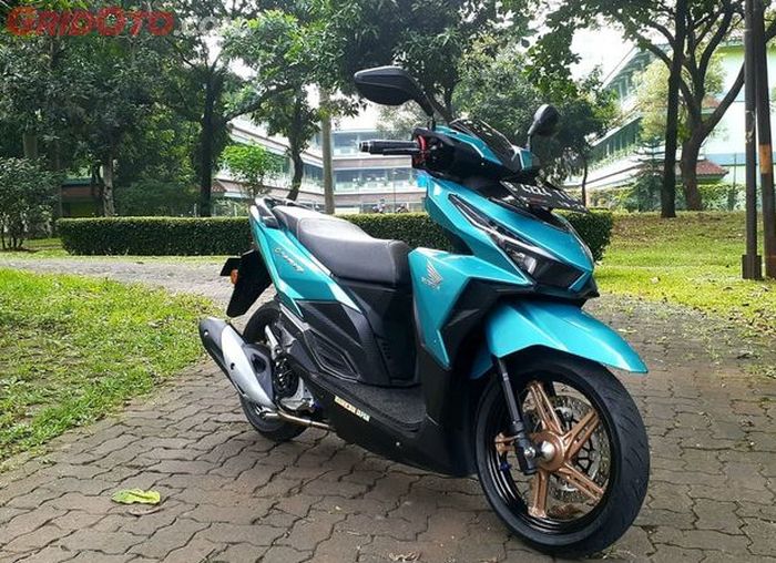 Modifikasi Honda Vario 150 bergaya elegan asal Cibubur, Jakarta Timur