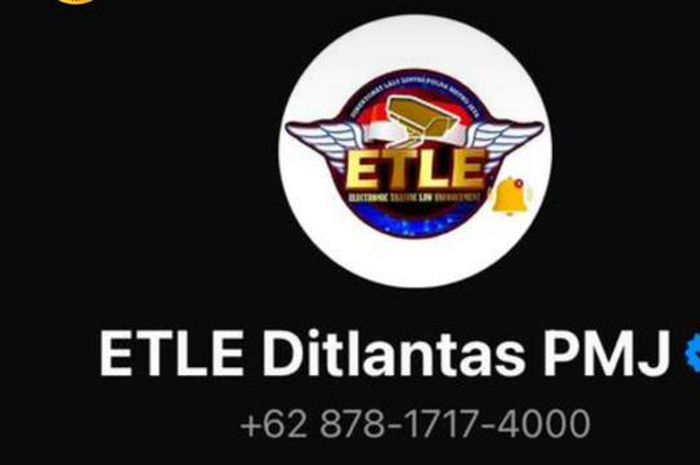 ETLE dikirim via WhatSapp