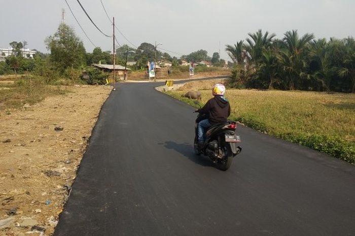 Akses menuju lokasi cabang olahraga modern Pentathlon
