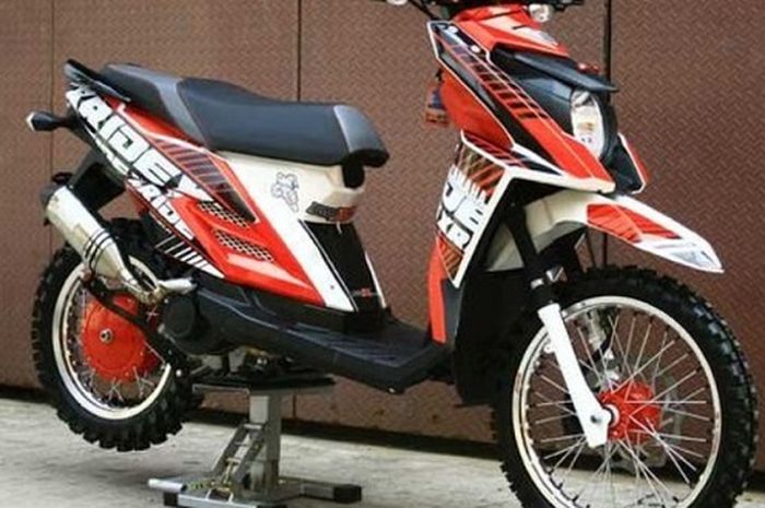Modifikasi Yamaha X-Ride 2013 Jakarta