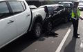 Tujuh Mobil Terlibat Kecelakaan Beruntun di Tol Gunung Sari Surabaya