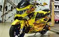 Yamaha NMAX Berhias Tattoo Etnik Khas Borneo