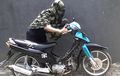 Kena! Polisi Bekuk Maling Motor, Nyolong Aja Modal Senjata Api