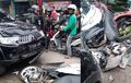 Mitsubishi Pajero Sport Kepala Lapas Tabrak 2 Motor,  Satu Lady Biker Tewas di Tempat