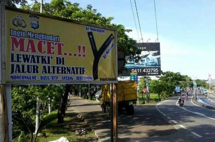 Jalur alternatif bisa jadi pilihan saat mudik