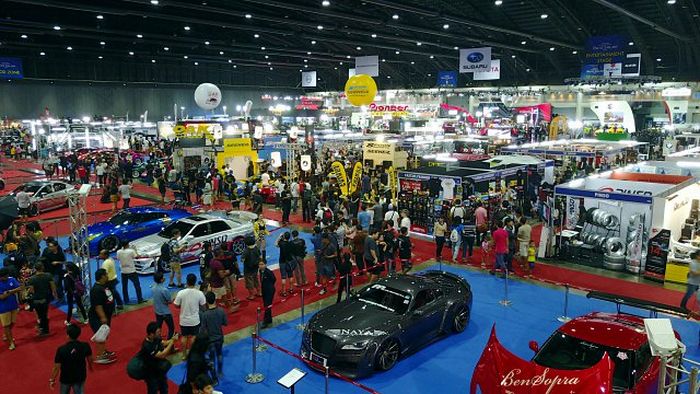 Hall diperluas dibanding Bangkok Auto Salon 2017