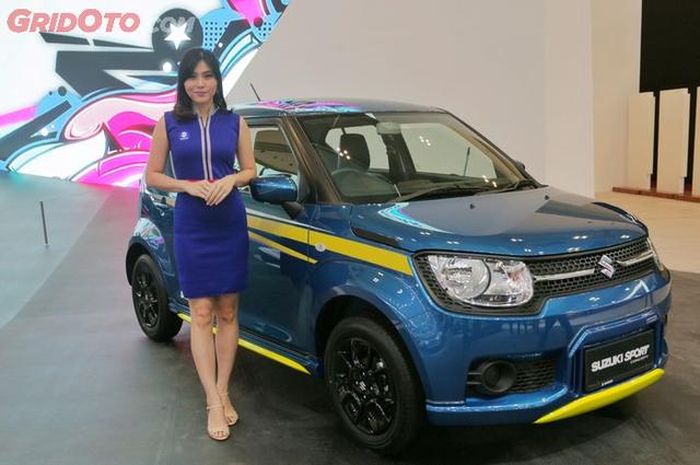 Suzuki Ignis sport concept tampil di GIIAS 2018 dengan ubahan minimalis namun jadi cukup garang juga