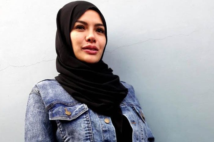 Nikita Mirzani ketika ditemui di Gedung Trans TV, Jalan Kapten Tendean, Mampang Prapatan, Jakarta Selatan, Kamis (12/7/2018).