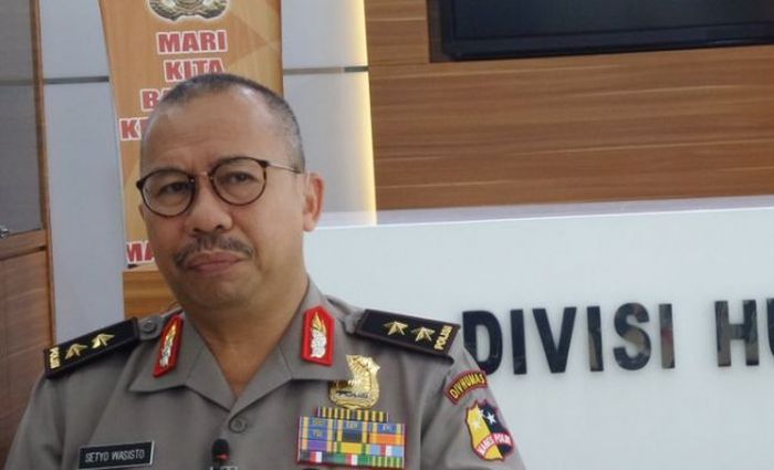 Irjen Pol Setyo Wasisto saat memberikan keterangan
