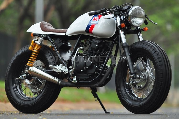 Modifikasi Yamaha Scorpio Cafe Racer Low And Fast Reviewmotors.co
