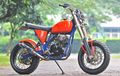 Modifikasi Yamaha Scorpio 2008, Baju Klasik Sang Supermoto 