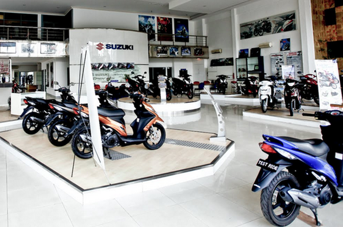 Ilustrasi  Daeler motor suzuki