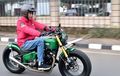 Cerita Atenk Katros Garage Saat Modifikasi Kawasaki W175 Jokowi jadi Bobber, Ini Tantangannya