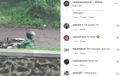 Pemotor Yamaha Jupiter MX Santai Banget Pas Ketiban Musibah, Tapi Netizen Geleng-geleng Kepala