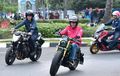 Cerita Matinya Lampu Motor Jokowi Saat Riding, Builder Beri Alasannya