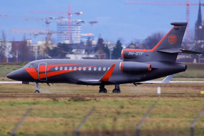 Pesawat jet pribadi Max Verstappen