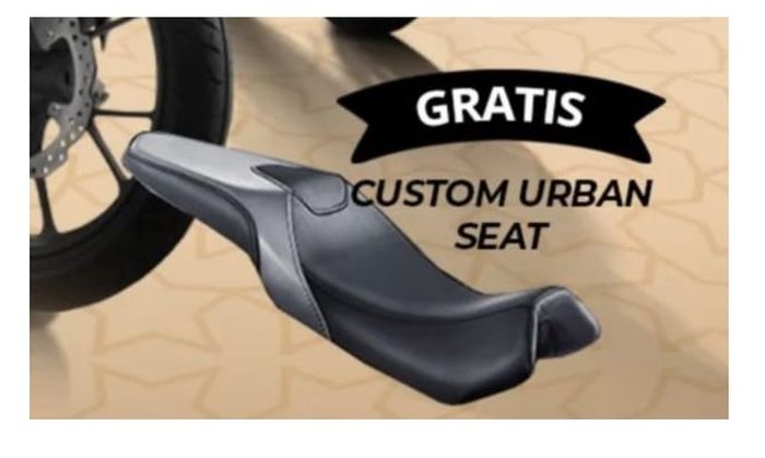 Jok custom gratis untuk pembelian Honda CB150X