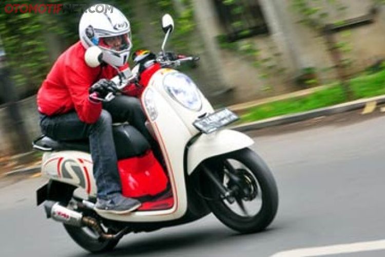 Upgrade Performa Honda Scoopy Fi Rahasia Top Speed Tembus 120 Km Jam Gridoto Com