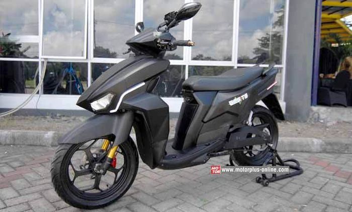 Motor listrik Gesits versi prototype