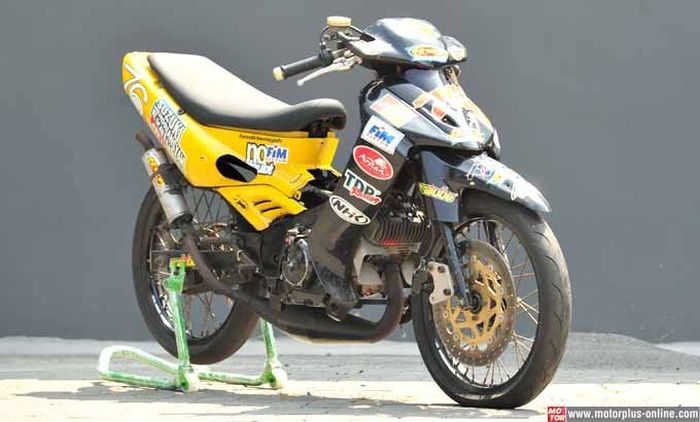 Suzuki RG Sport Di Tangan Hendriansyah Sang Dewa Road Race