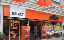 KTM launching Showroom Baru di Galaxy, Bekasi Isinya Komplit Buat Bikers